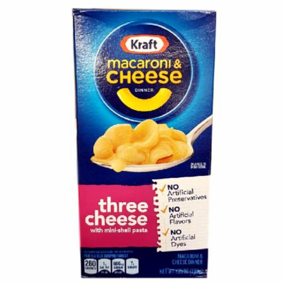 Macarrón Y Salsa 3 Quesos KRAFT 206 G