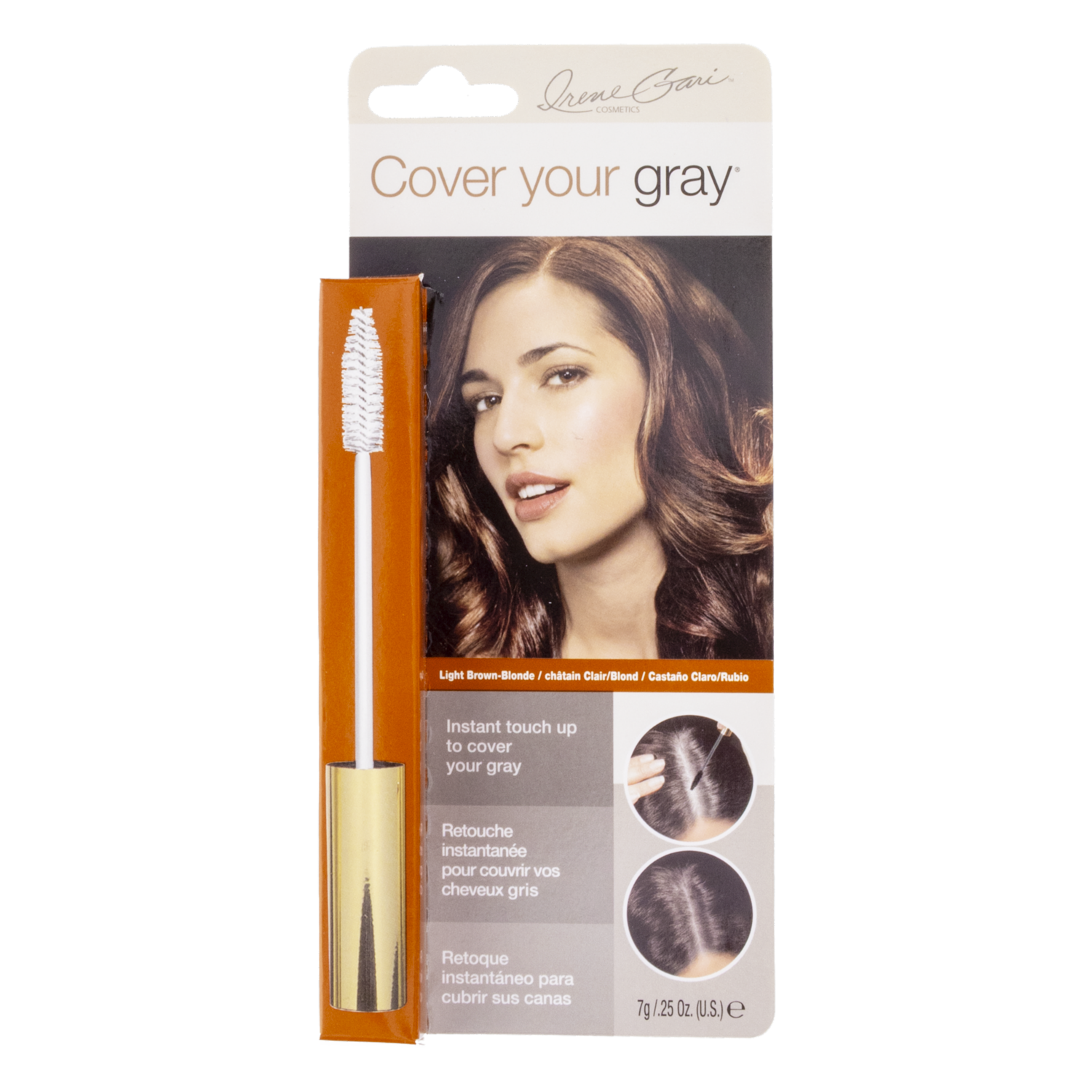 Cubre Canas Stick Brush In Café Claro Mujer COVER YOUR GRAY 7 G