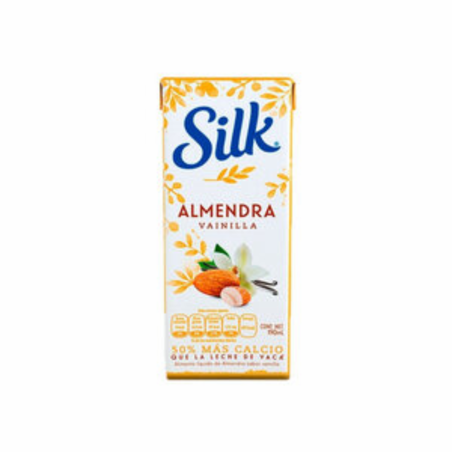 Bebida De Almendras De  Y Vainilla Pequeña SILK Tetrapak