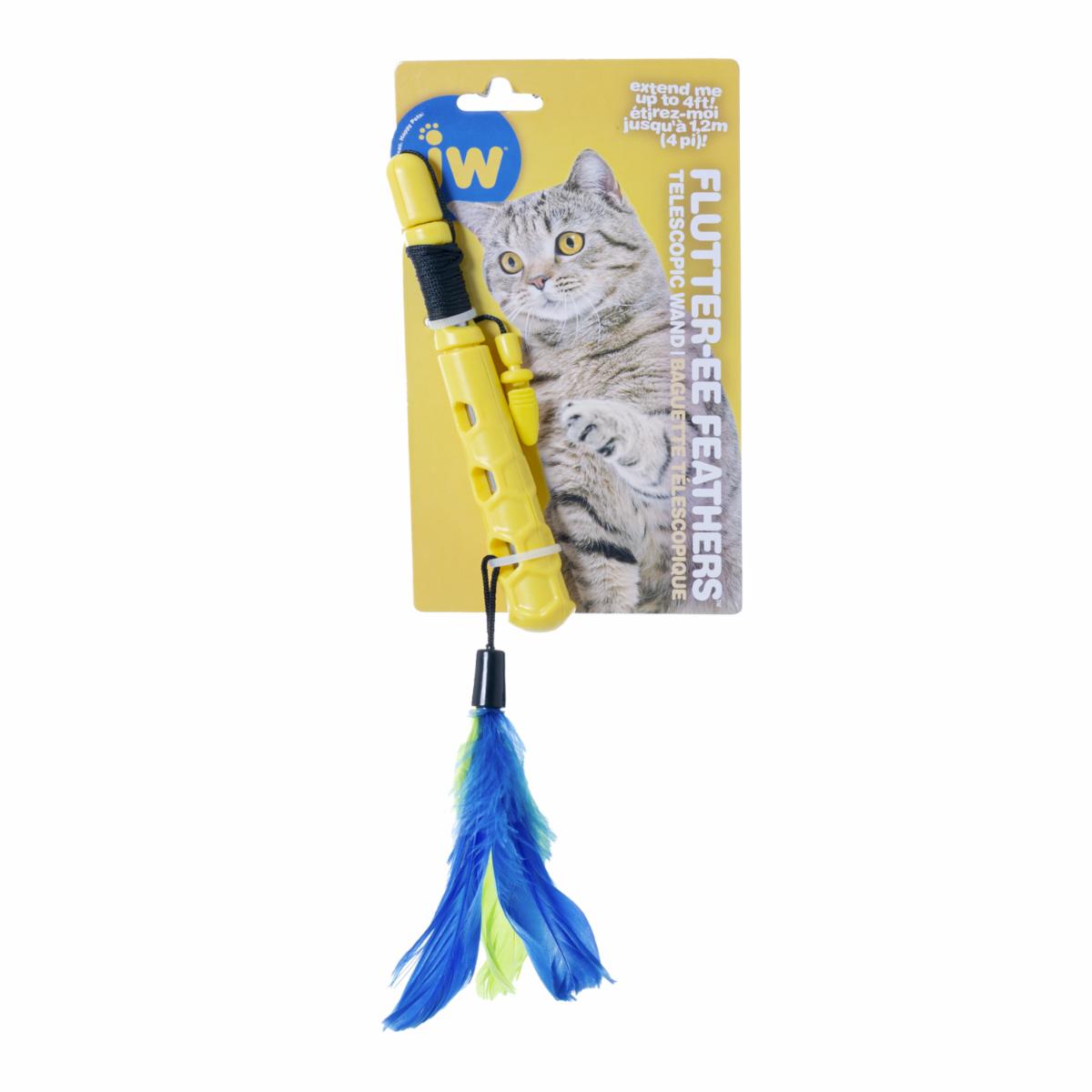 Juguete Para Mascota Plumas Cat Telescopic CHUCKIT! Unidad