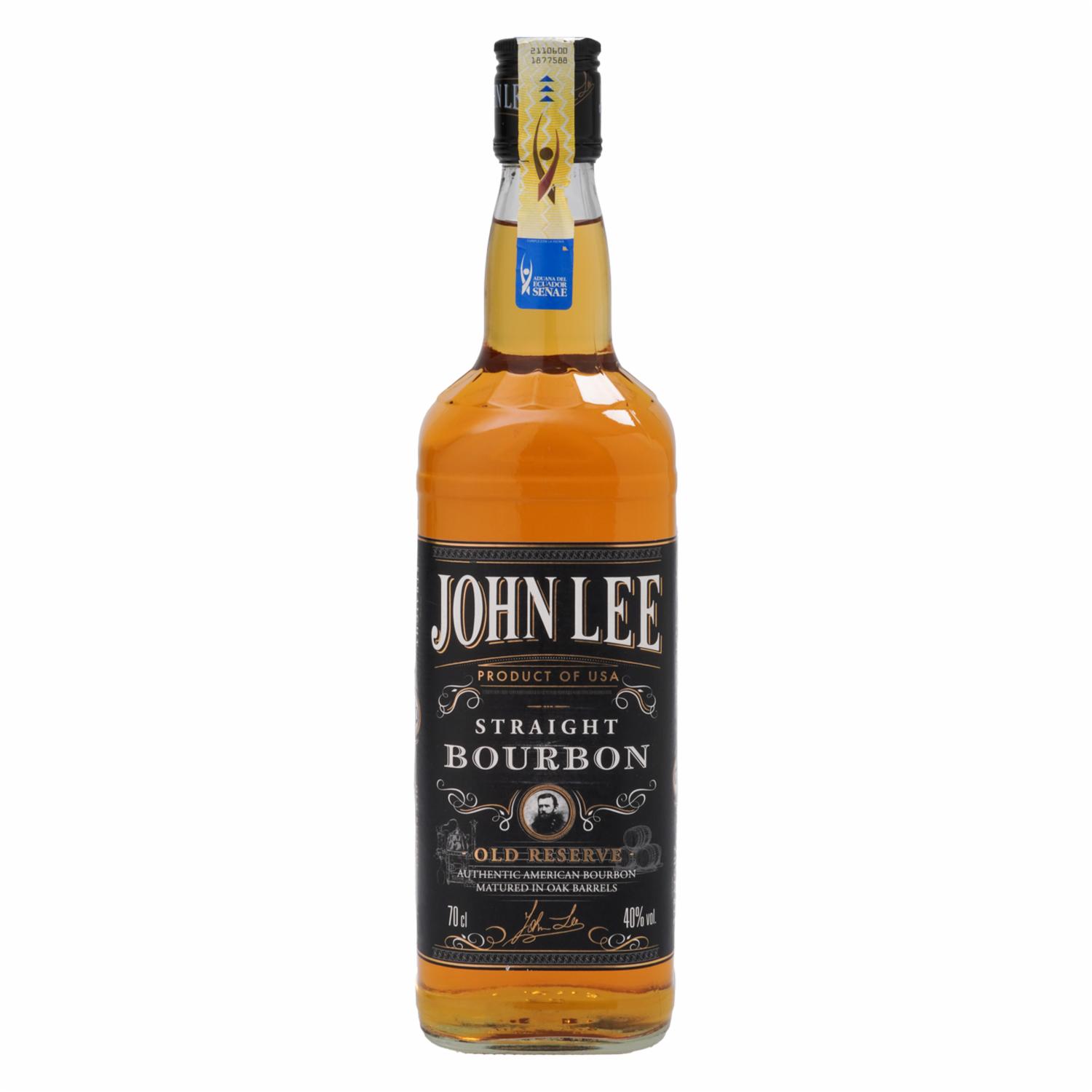 Whisky Straight Bourbon Old Reserve John Lee 700 Ml