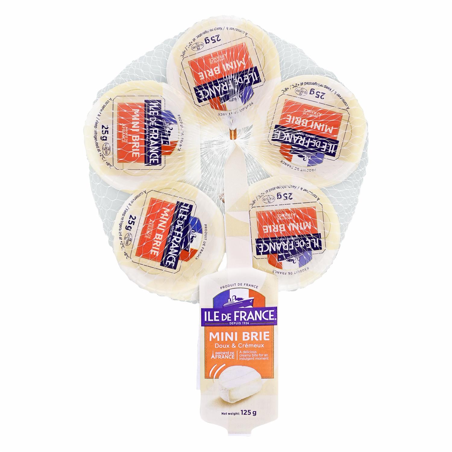 Queso Mini Brie ILE DE FRANCE X 25 g