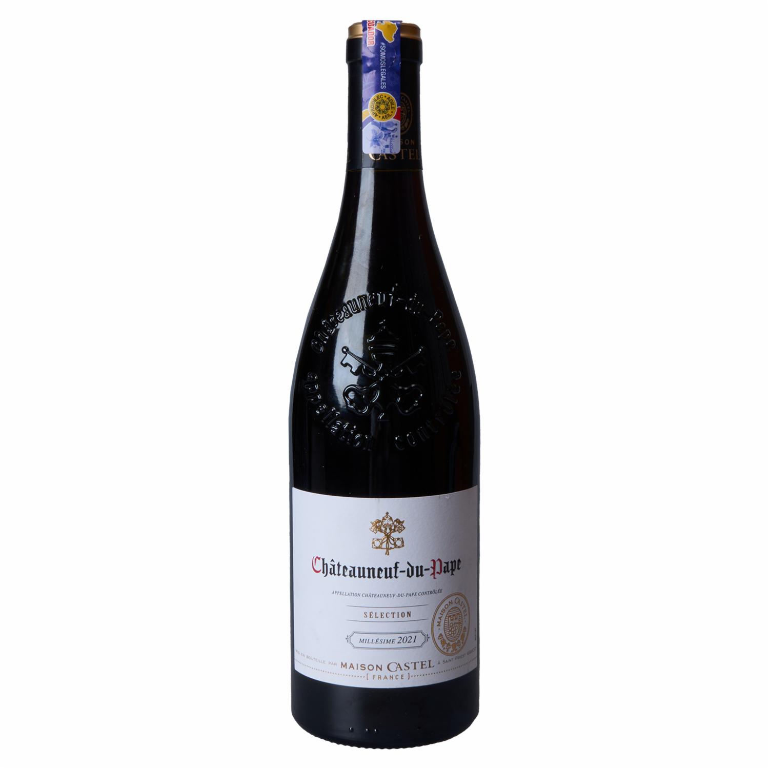 Vino Tinto Chateauneuf Du Pape Maison Castel 750 Ml