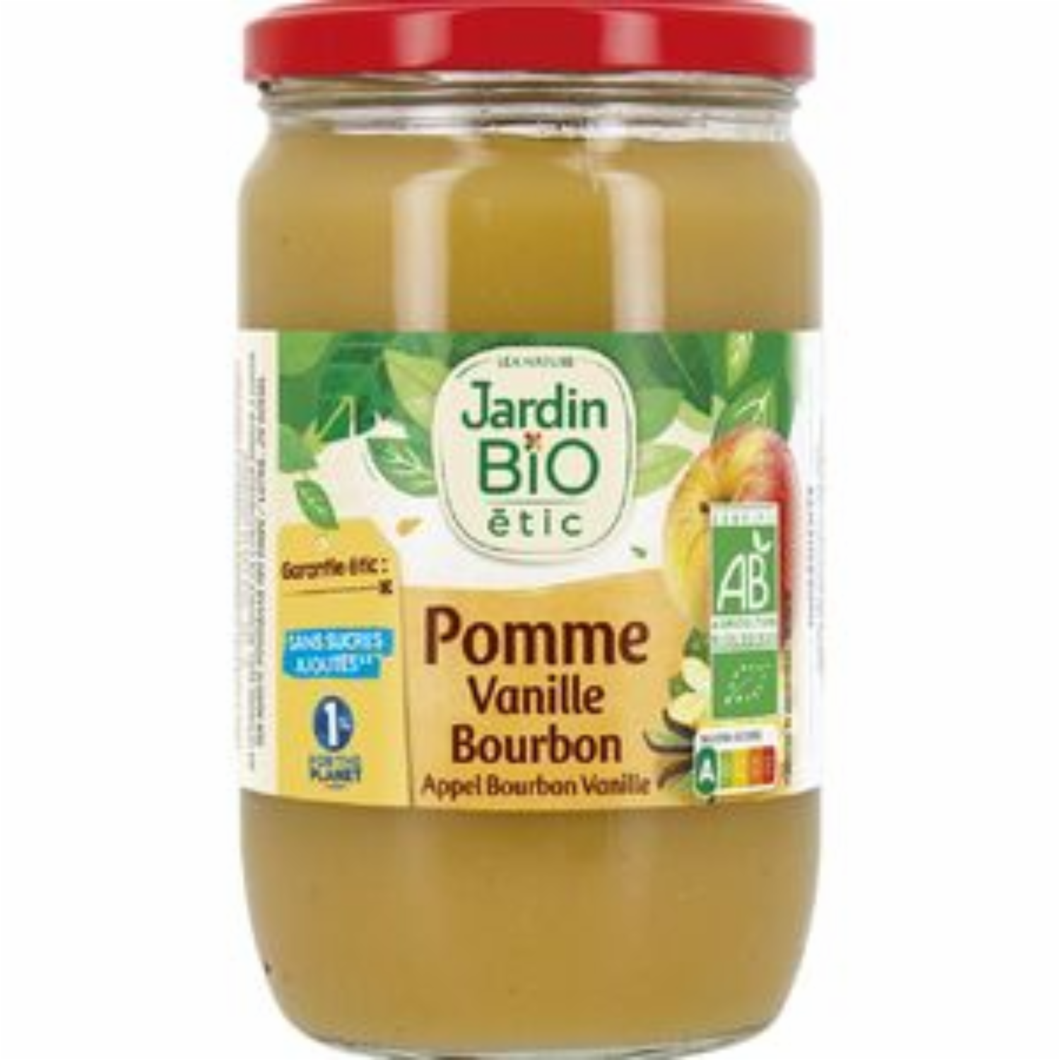 Pure Manzana Y Vainilla Bourbon JARDIN BIO 680 G