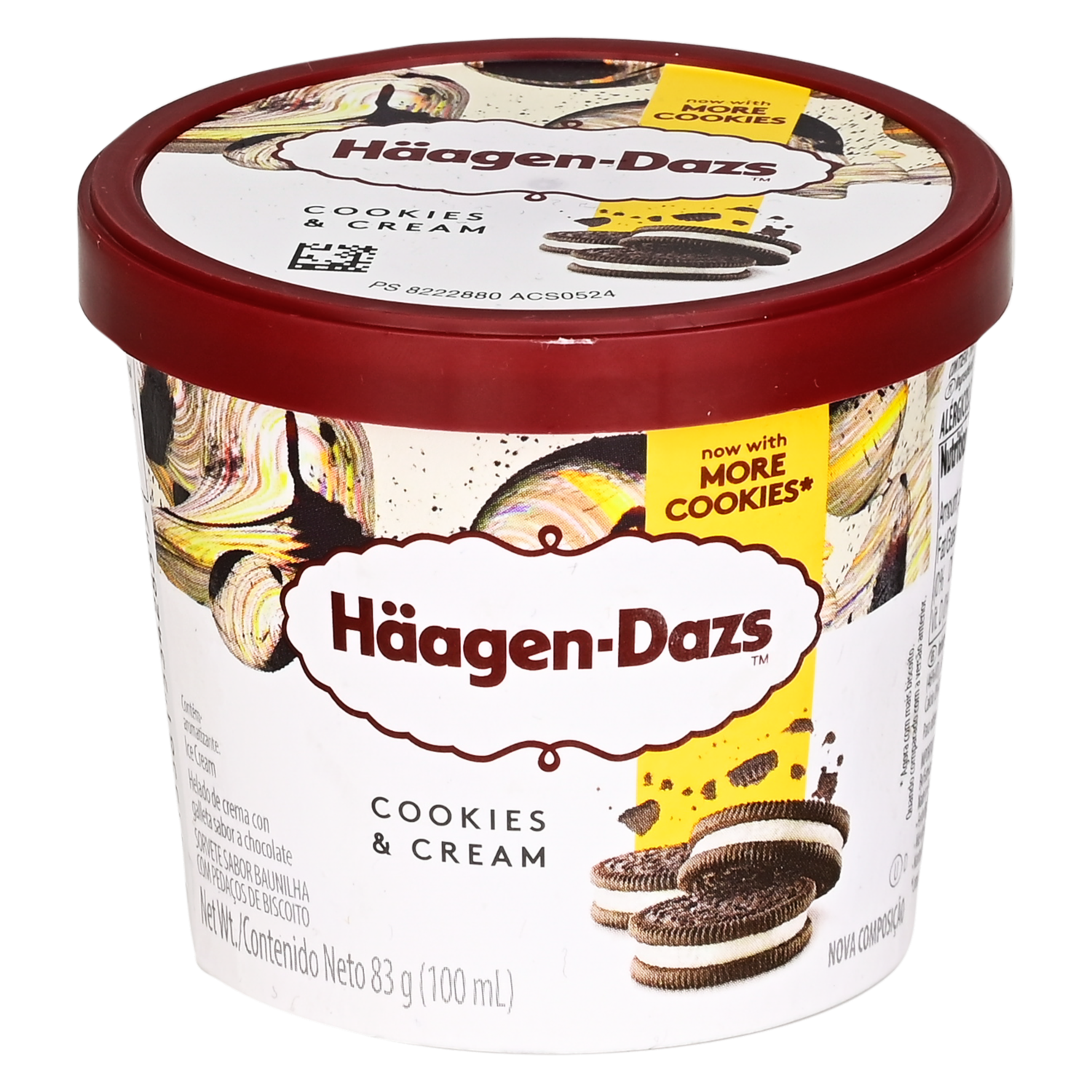 Helado Con Trozos De Galleta HÄAGEN-DAZS 100 Ml