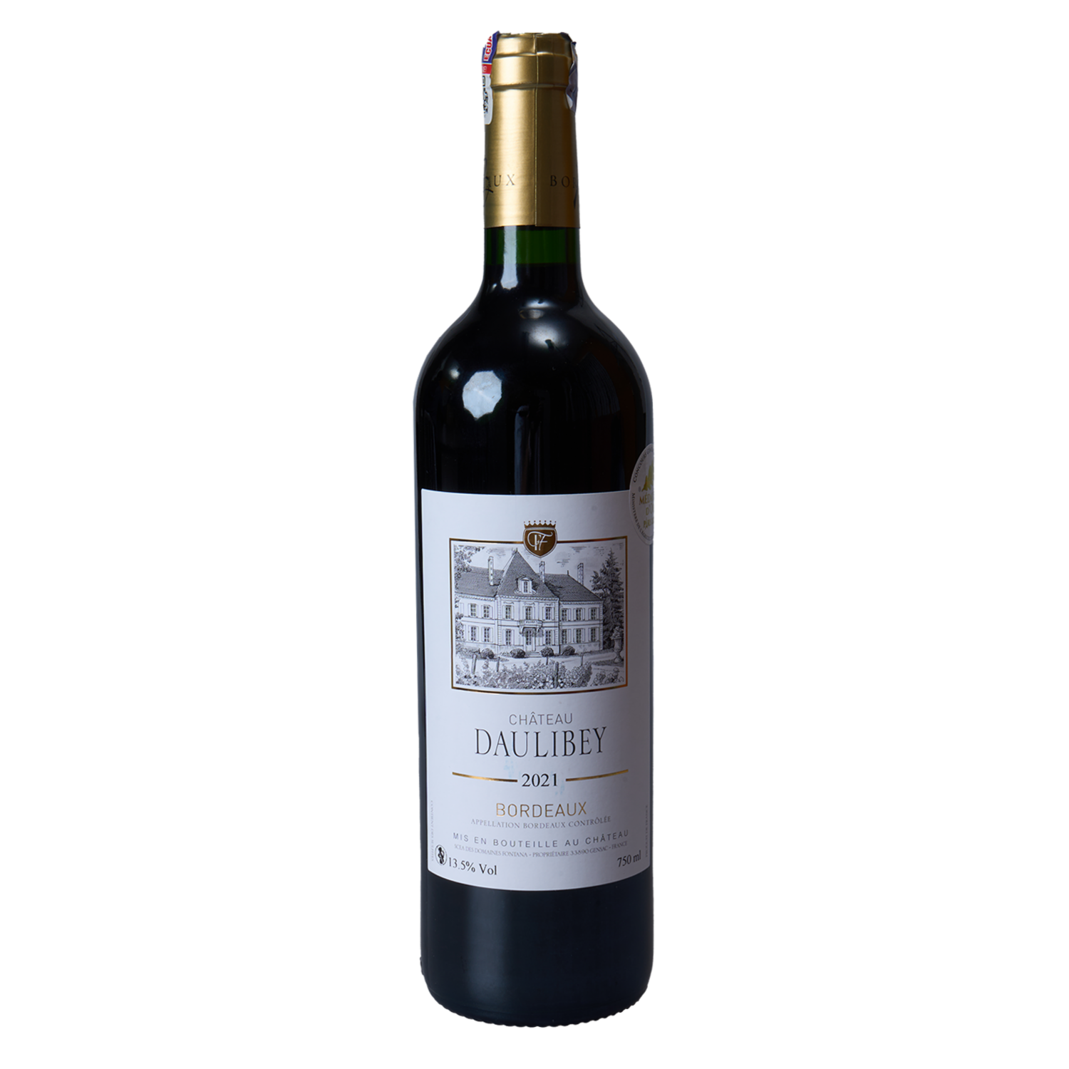 Vino Tinto Frances CHÂTEAU DAULIBEY 750 Ml