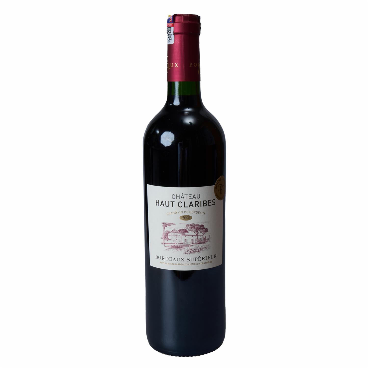 Vino Tinto Claribes Bordeaux ChÂteau Haut 750 Ml
