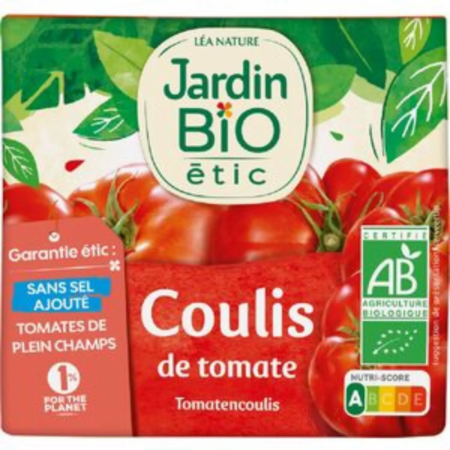 Pasta De Tomate Orgánica JARDIN BIO 500 G