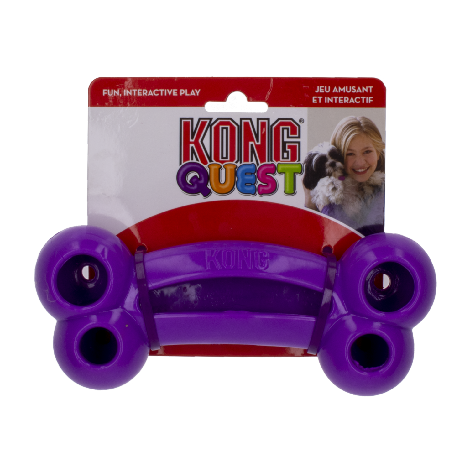 Juguete Para Perro Diseño Hueso KONG Mediano