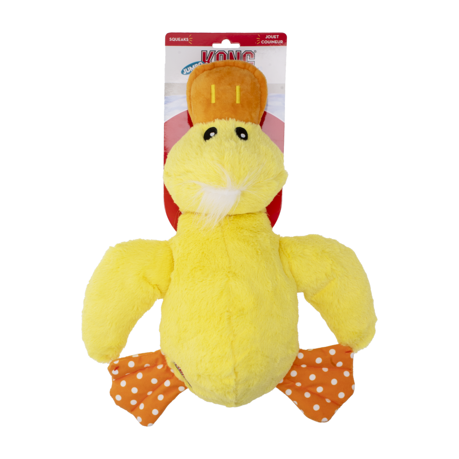 Juguete Para Perro Peluche Diseño Pato KONG Extra Grande