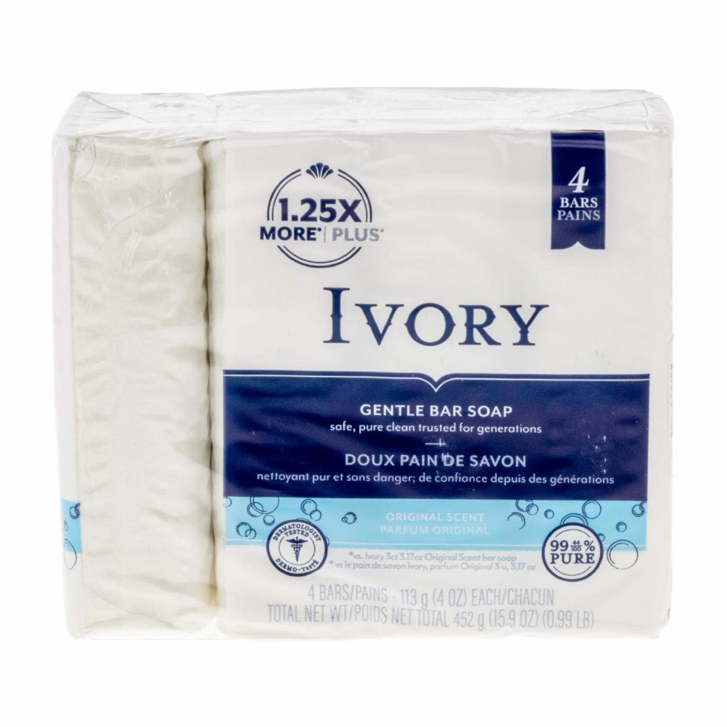 Jabón De Tocador Original Clean IVORY 452 G