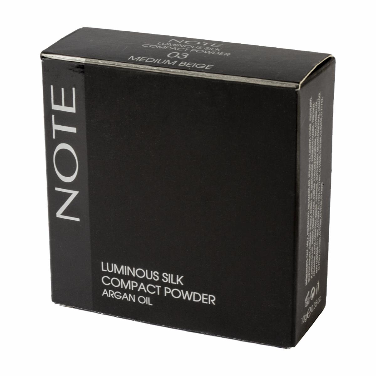Polvo Compacto Silk 03 NOTE Unidad