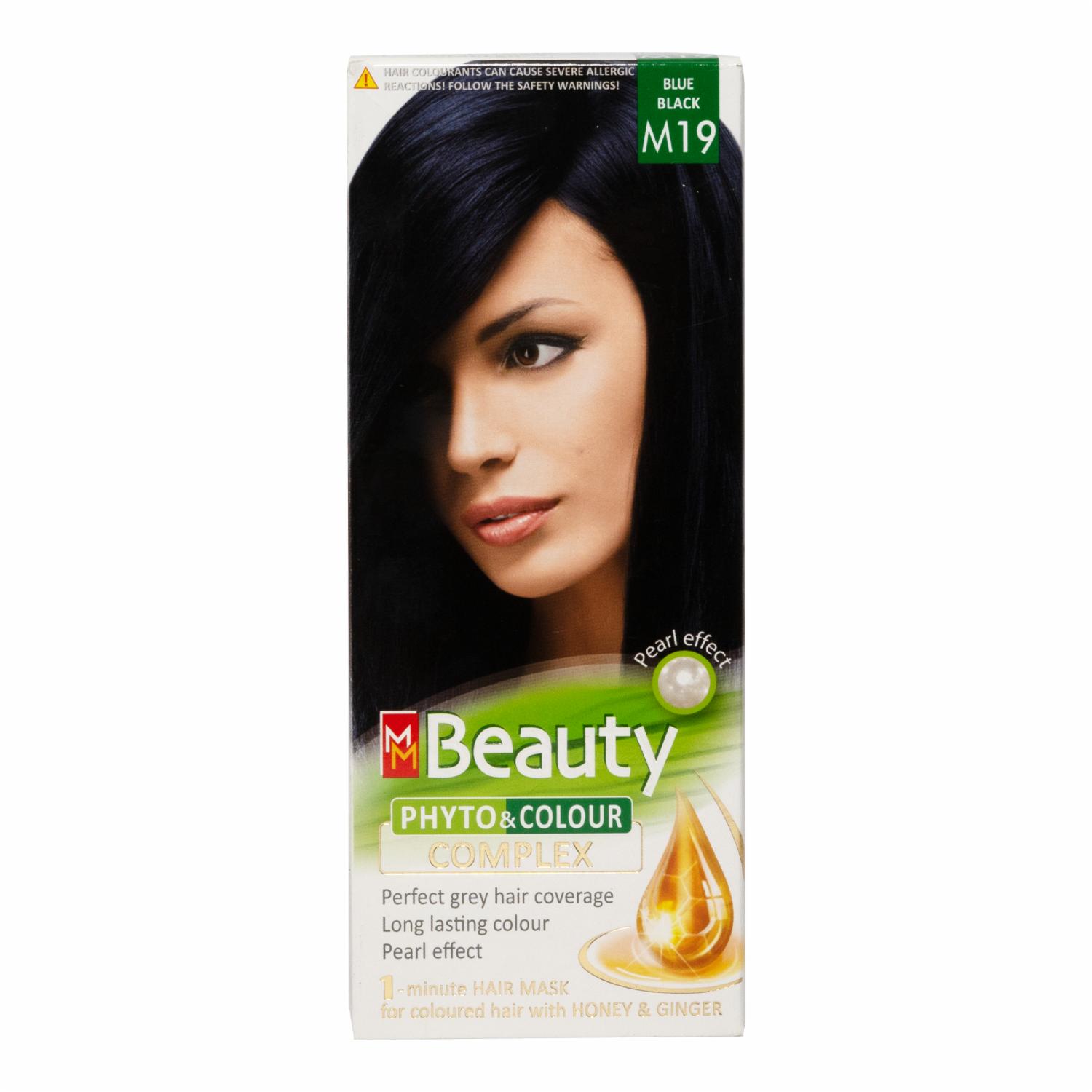 Tinte De Cabello Beauty Phyto&Colur Complex Negro Azulado 19 MM BEAUTY Unidad