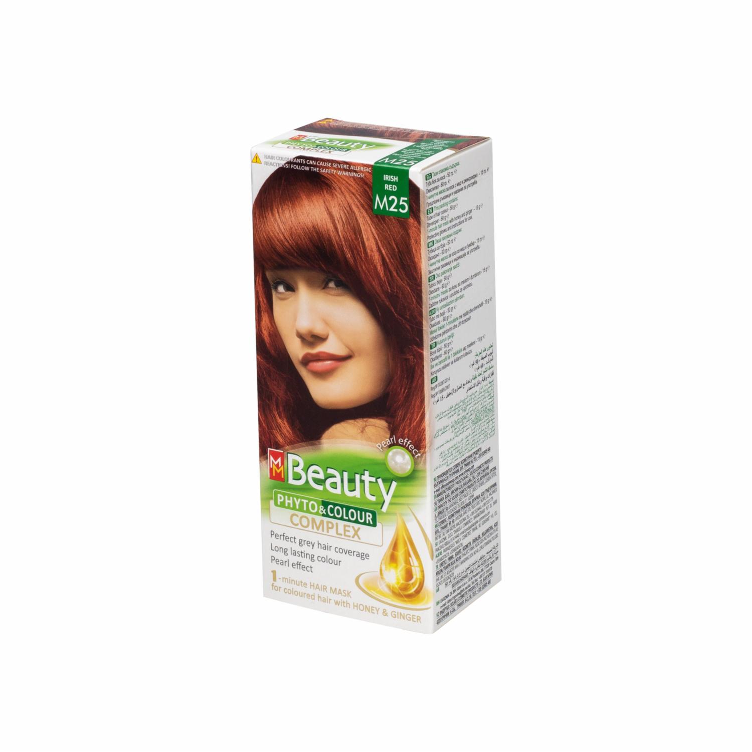 Tinte De Cabello Beauty Phyto&Colur Complex Rojo Irlandes 25 MM BEAUTY Unidad