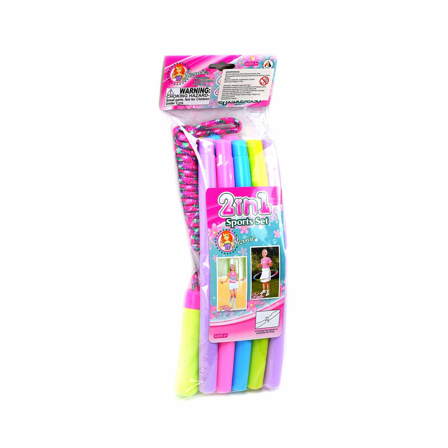 Set De Juego Hula Hula Y Cuerda De Saltar AO-JIE Armable