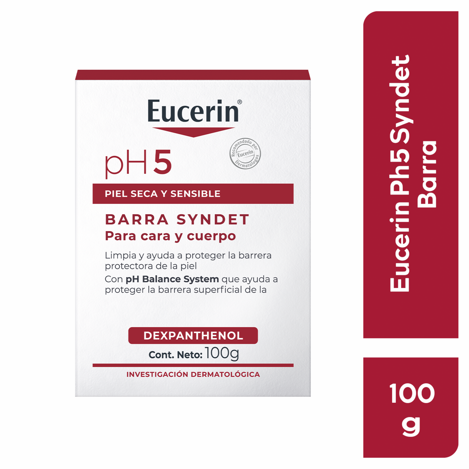 Jabón En Barra Syndet En Barra Ph5 EUCERIN 100 G