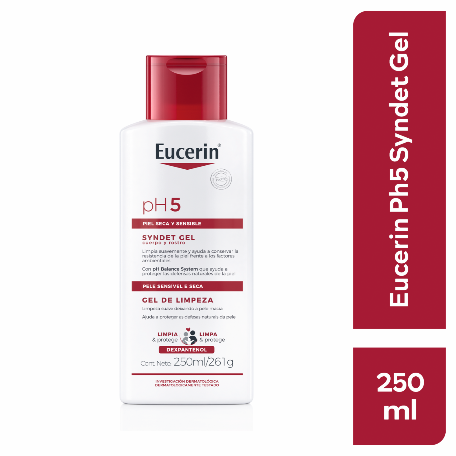 Gel Limpiador Ph5 Syndet EUCERIN 250 Ml