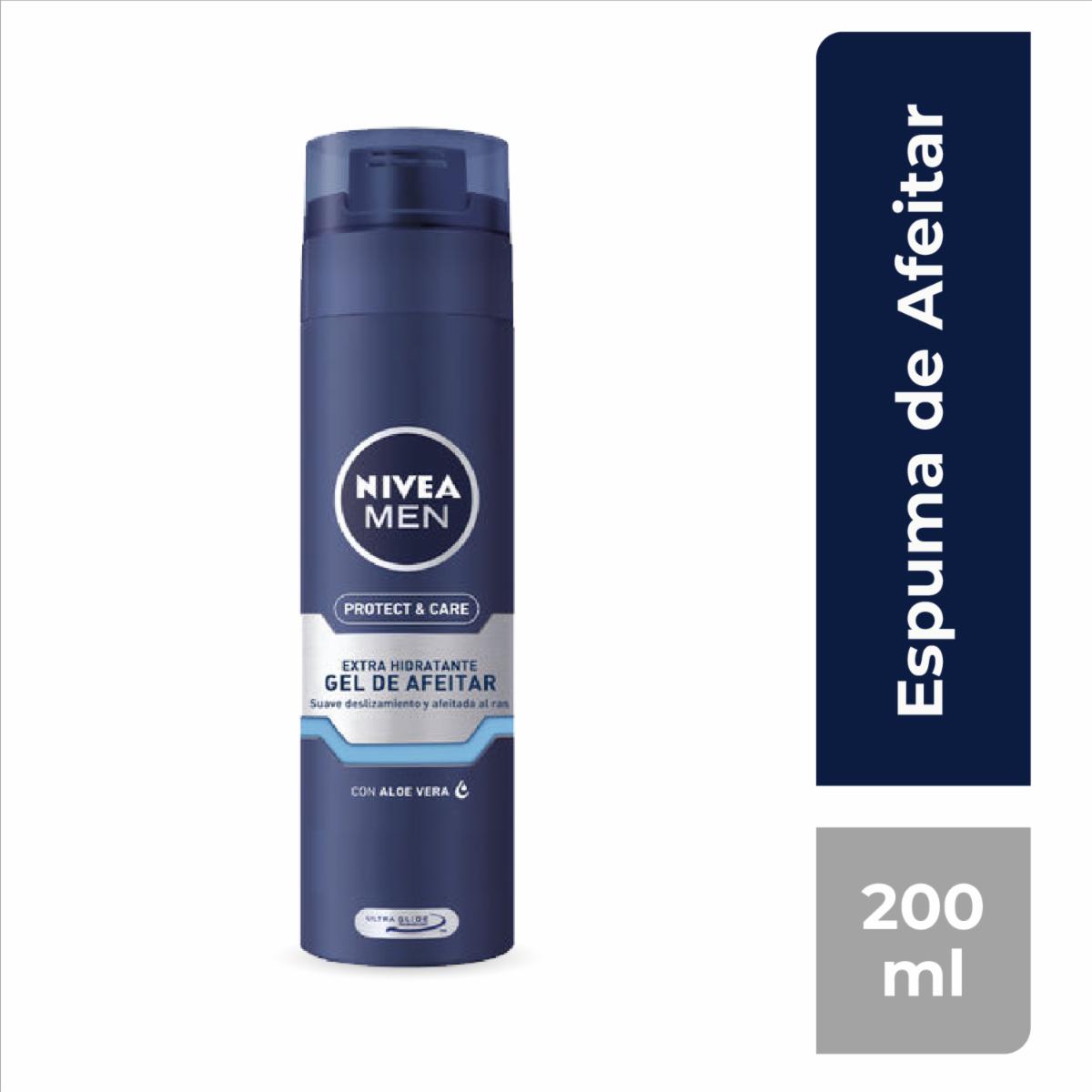 Gel De Afeitar Extra Hidratante NIVEA MEN 200 Ml