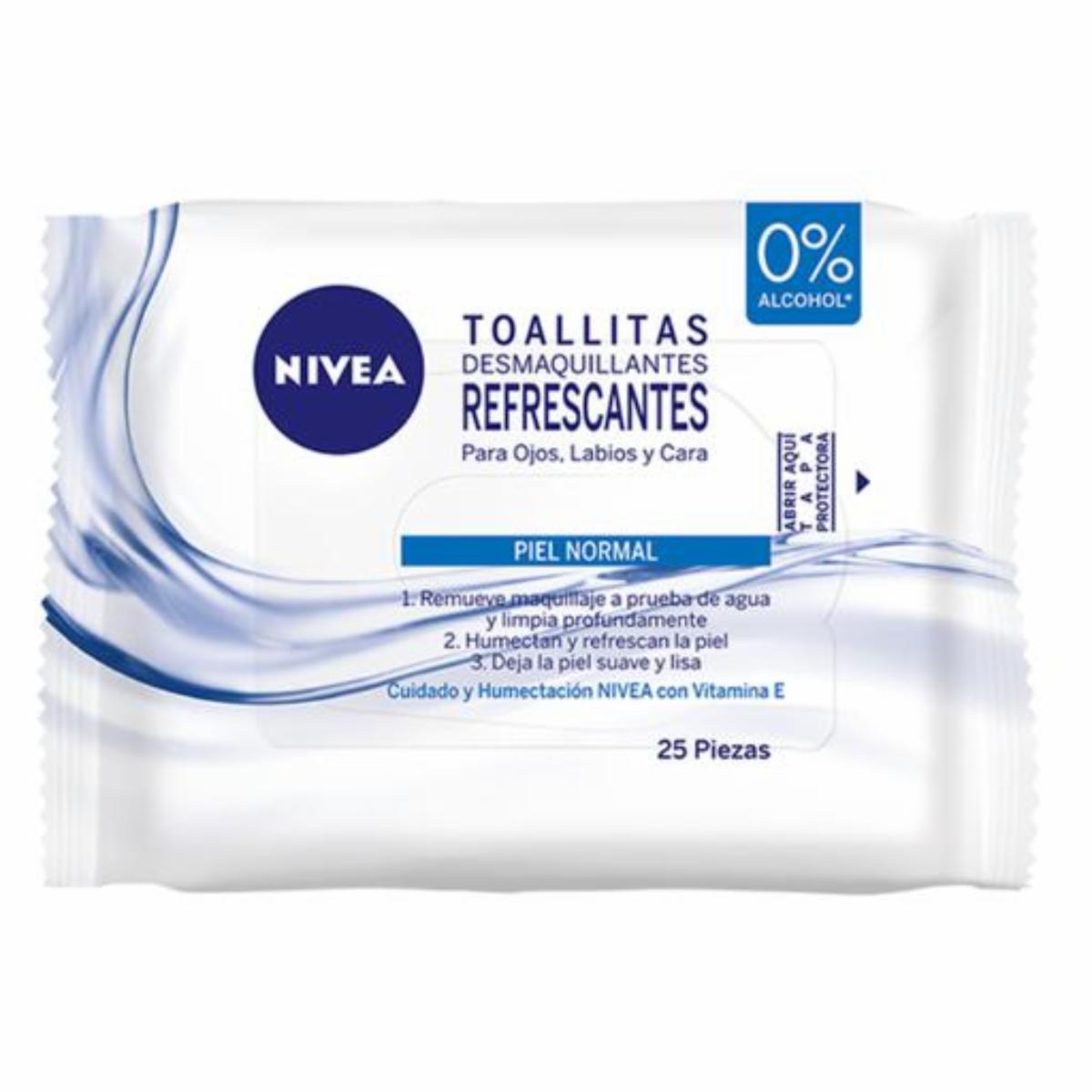 Toallitas Desmaquillantes Piel Normal 2X1 NIVEA Unidad