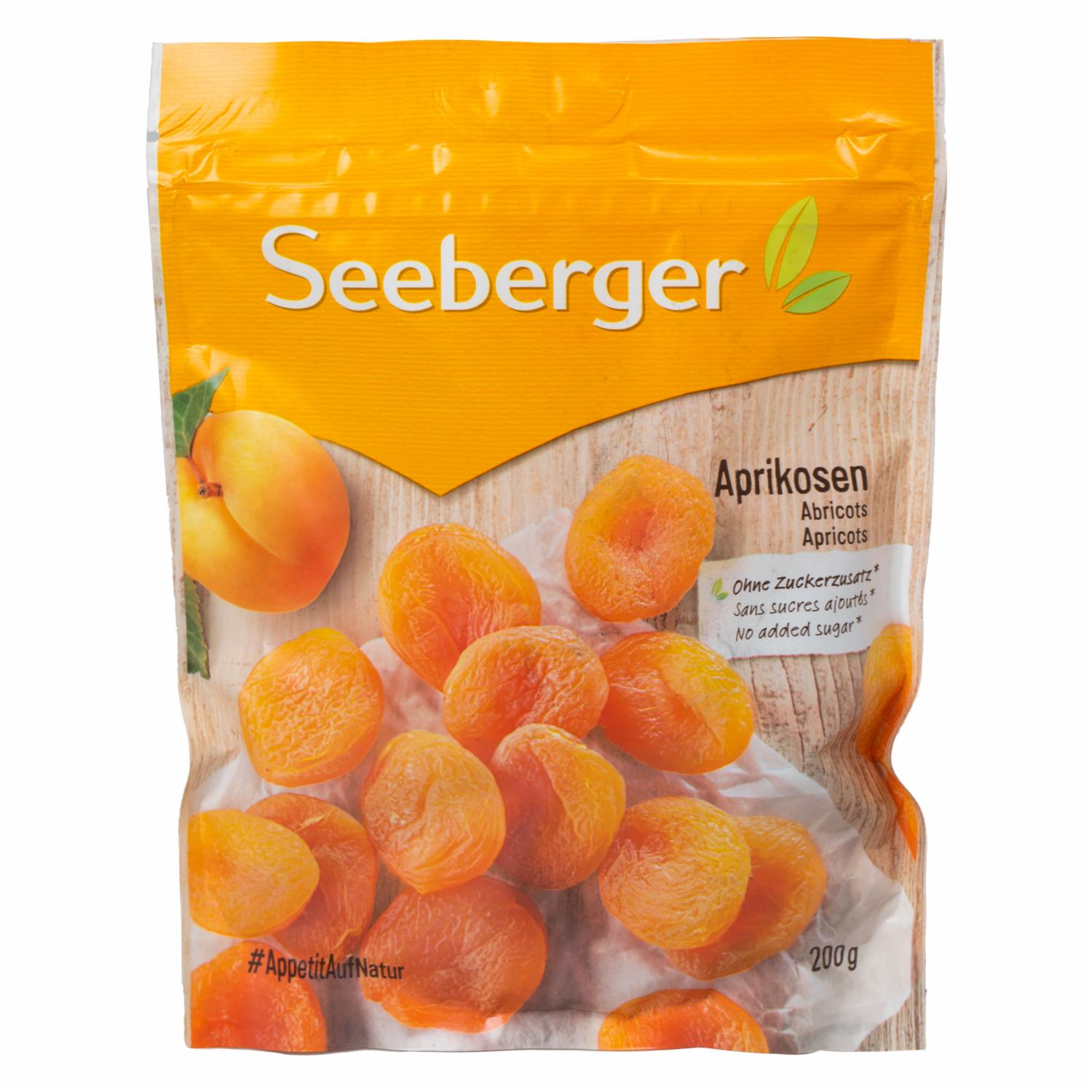 Albaricoques En Mitades SEEBERGER 200 G