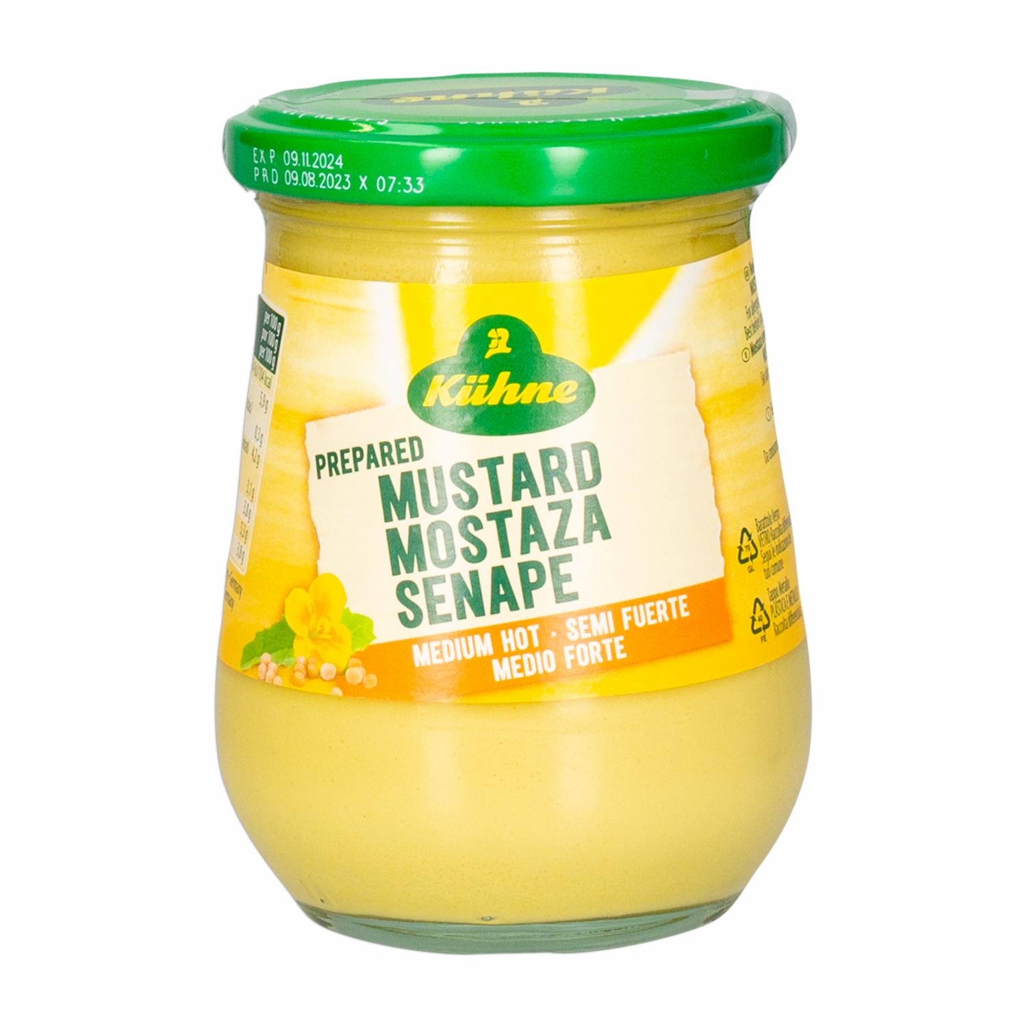 Mostaza Semi Fuerte KÜHNE 255 G