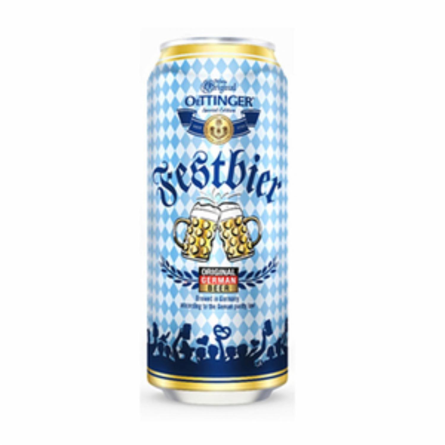 Cerveza Rubia Festbier OETTINGER 500 Ml