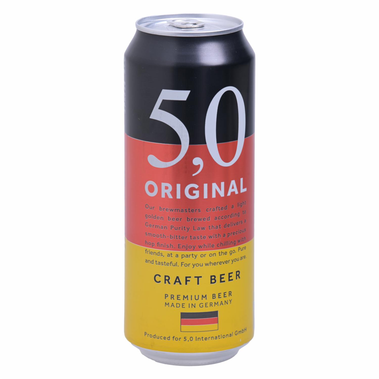 Cerveza En Lata 5,0 ORIGINAL 500 Ml