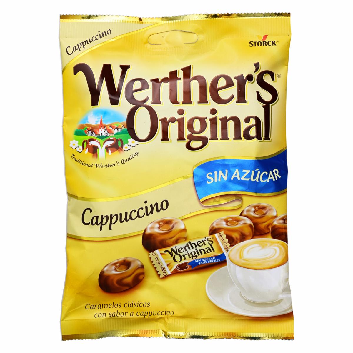 Frutas Recubiertas Sabor A Capuccino Sin Azúcar WERTHER’S ORIGINAL 90 G