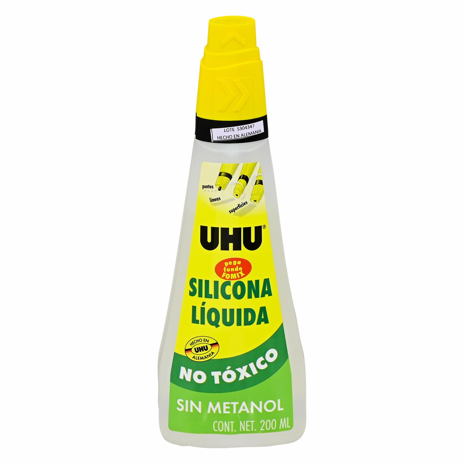 Silicona Líquida Transparente UHU 200 Ml