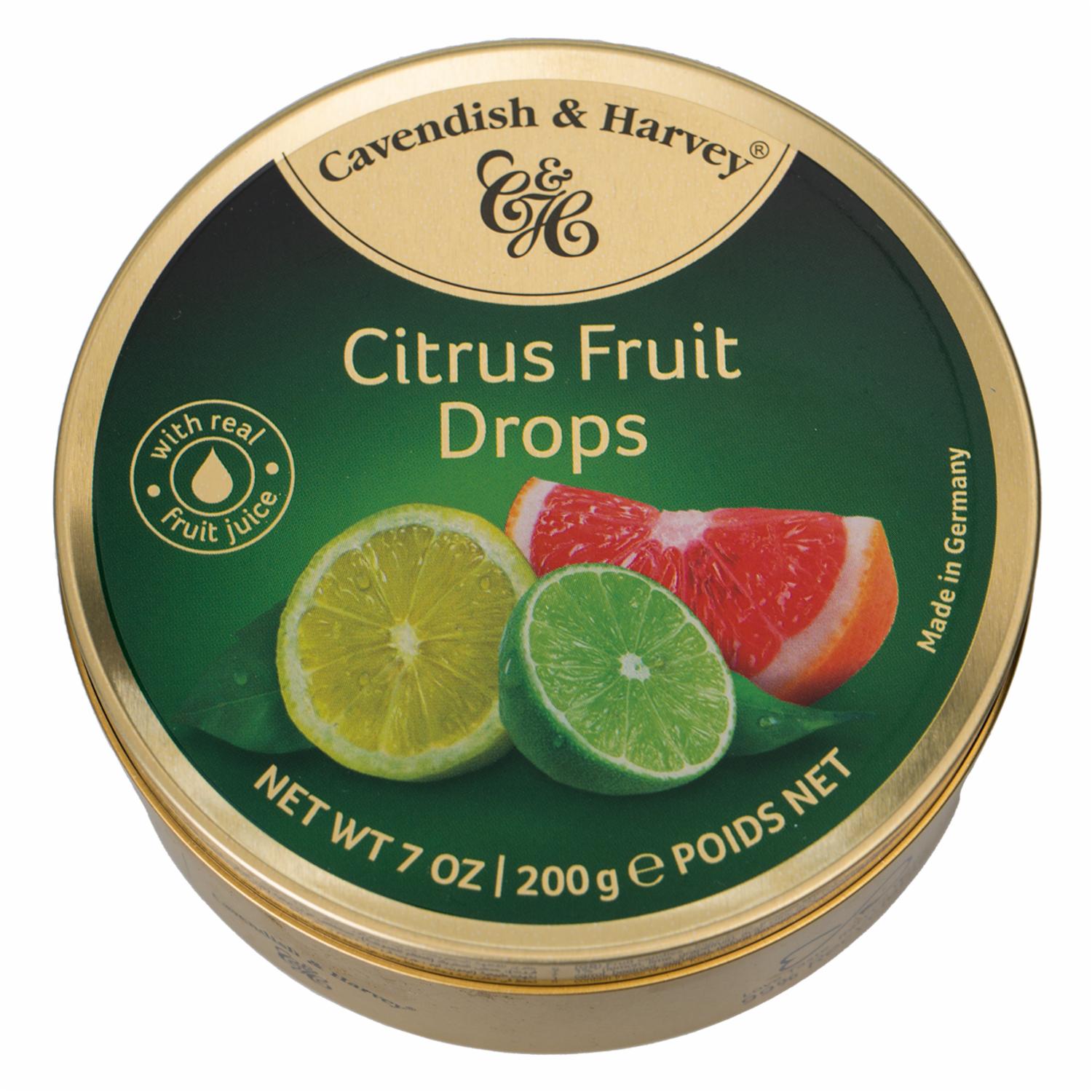 Caramelos Citrus CAVENDISH & HARVEY 200 G