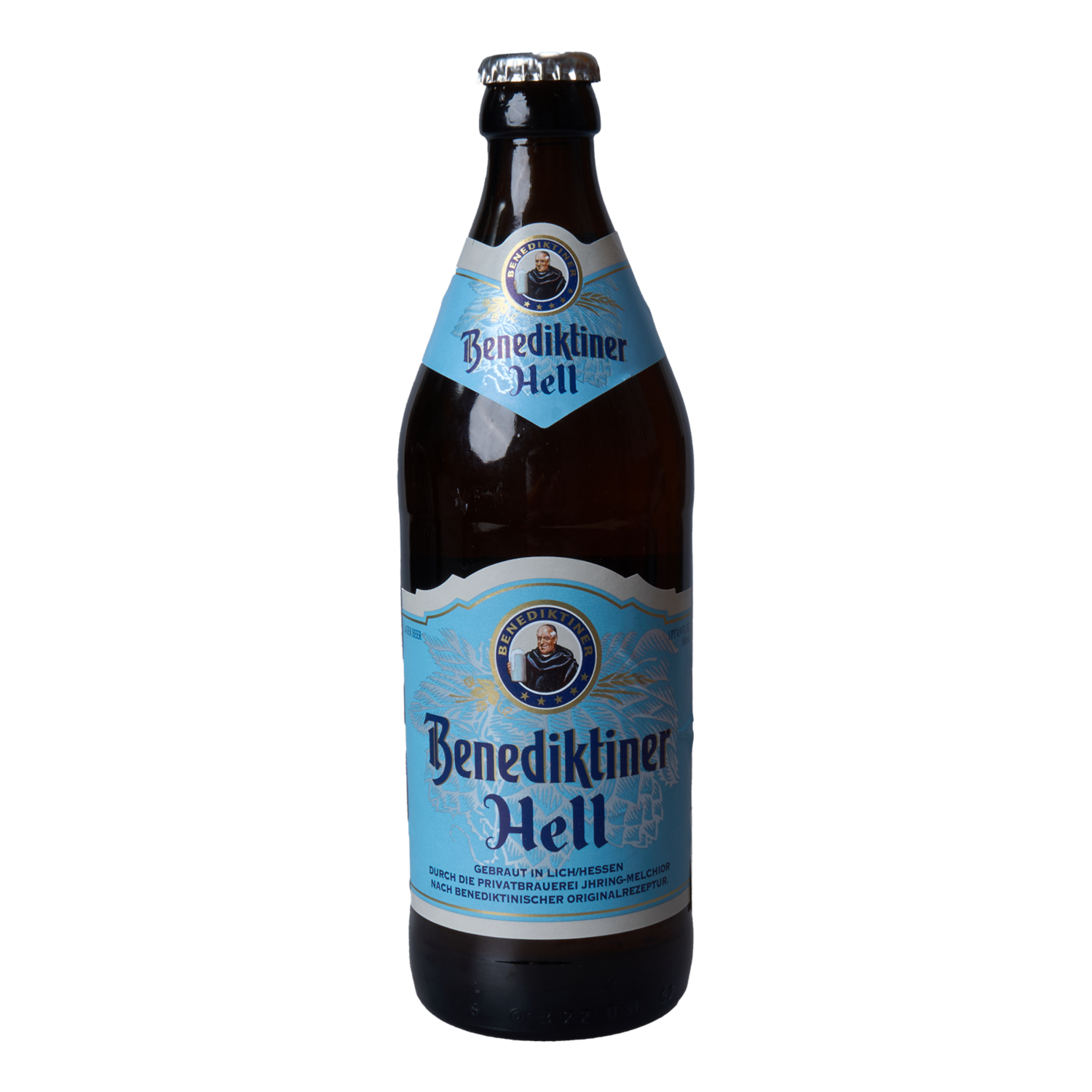 Cerveza Hell BENEDIKTINER 500 ML