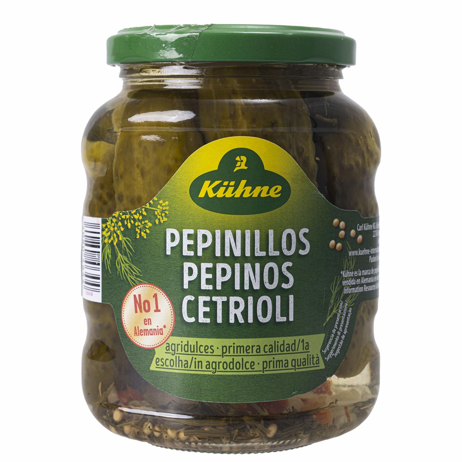 Pepinillos En Conserva KÜHNE 330 G
