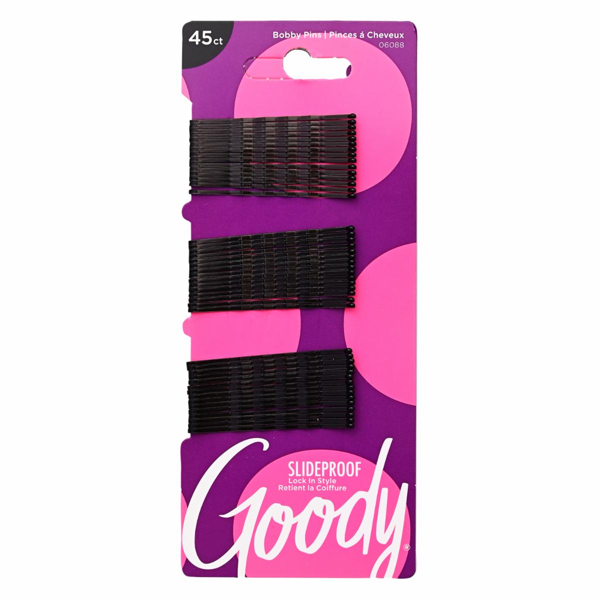 Vinchas De Cabello Tipo Invisible Negros X45 GOODY Paquete
