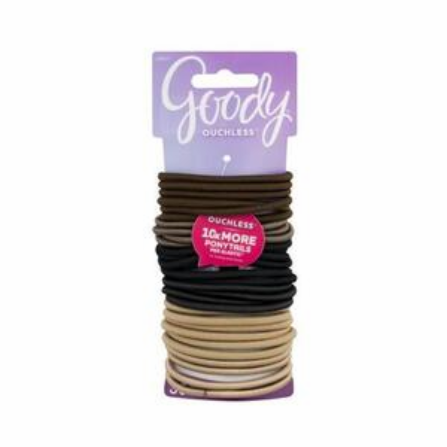 Vinchas De Cabello Tipo Ligas Elásticas GOODY Longitud Perfecta X 30 Unidades