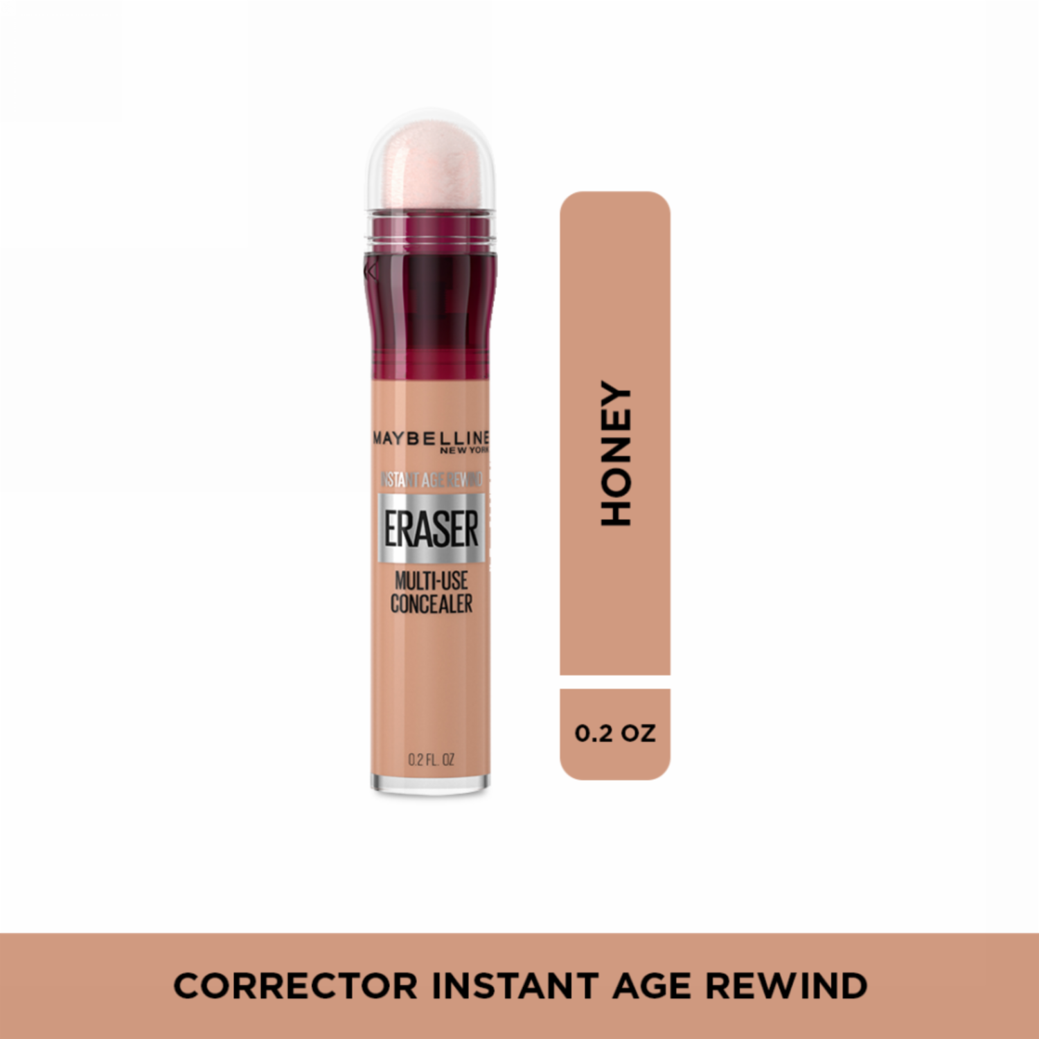 Corrector De Ojeras Líquido Instant Age Rewind Tono Honey MAYBELLINE NEW YORK 0.2 Oz