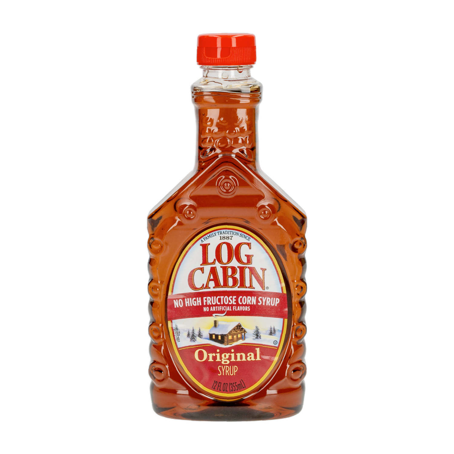 Jarabe De Miel De Maple Original LOG CABIN 355 Ml