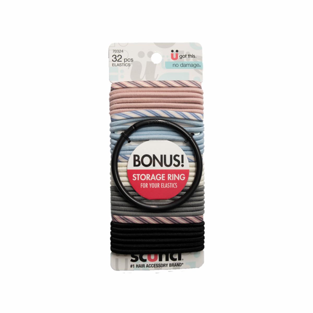 Vinchas De Cabello Tipo Elástico Mixtos Nudes X32 CONAIR Paquete