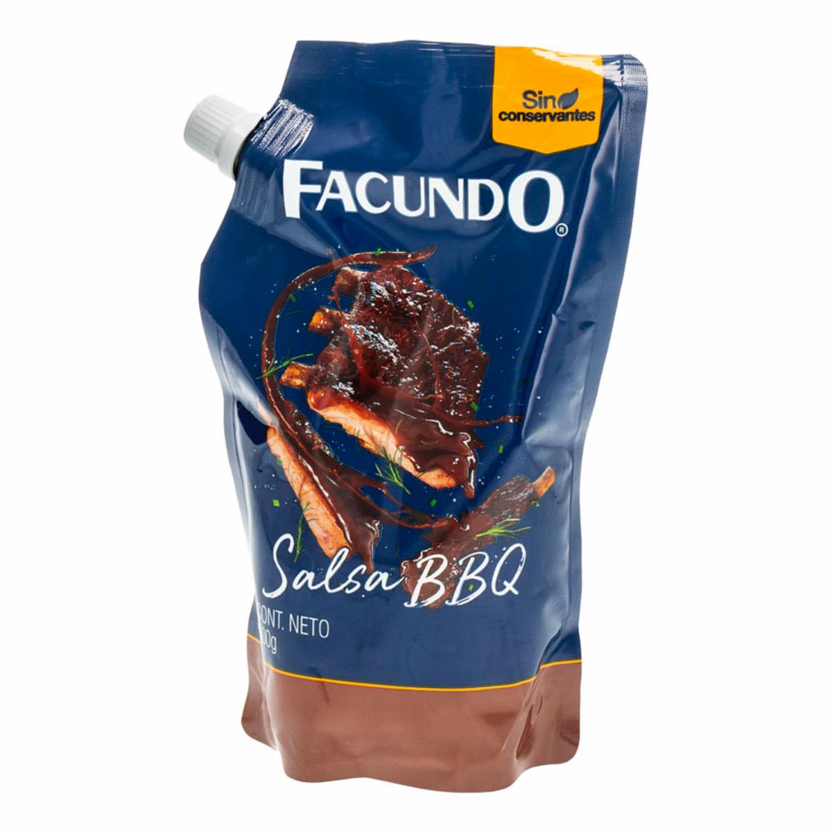 Salsa Bbq Tradicional FACUNDO 400 G