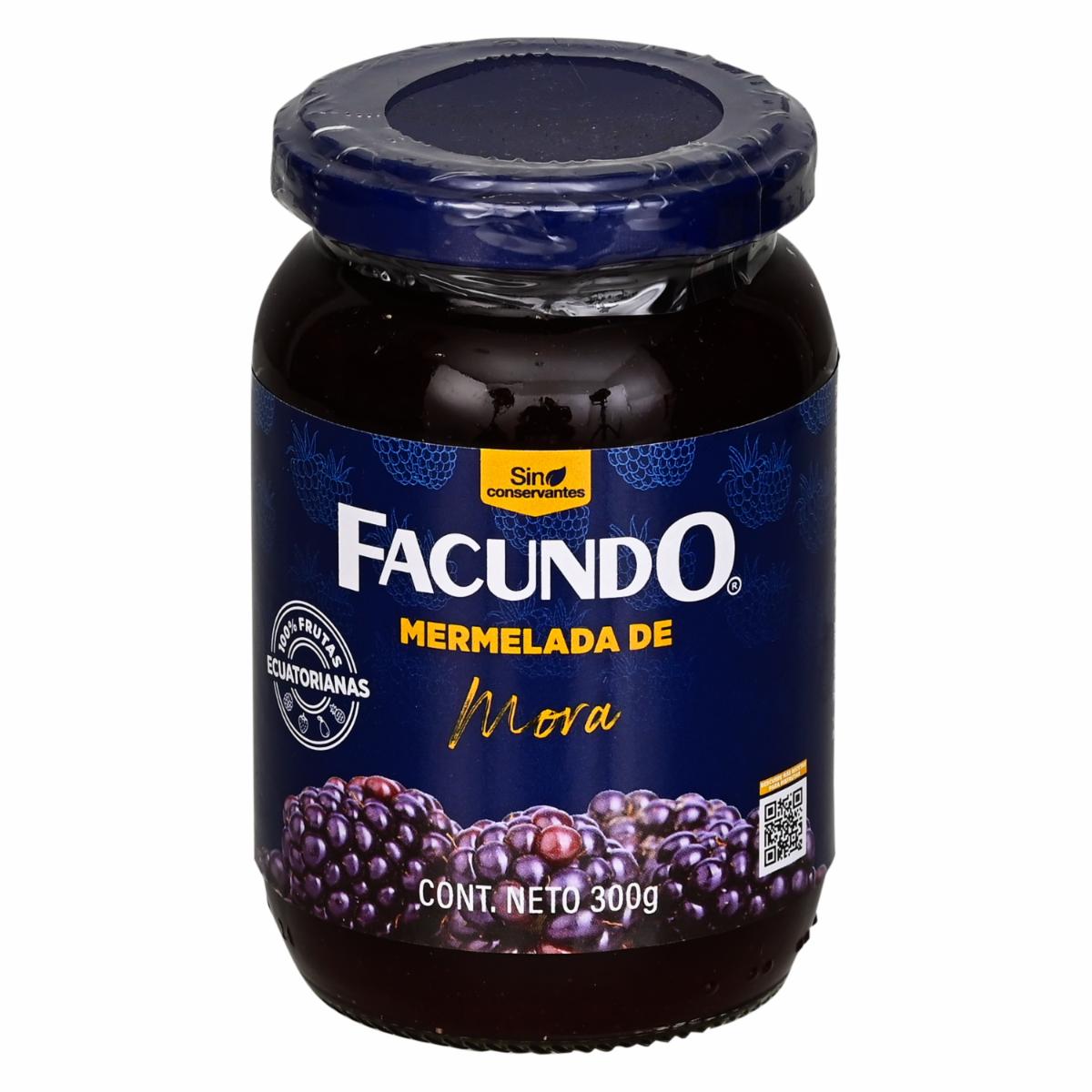 Mermelada Mora FACUNDO 300 G