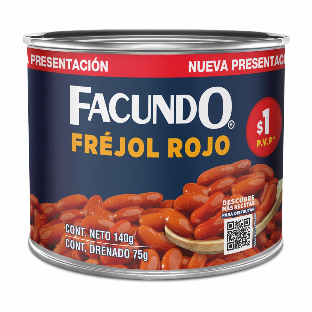 Fréjol Rojo FACUNDO 140 G