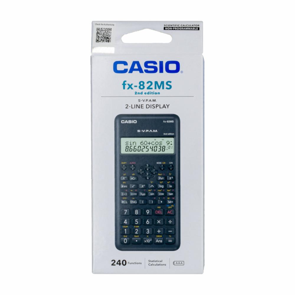 Calculadora Científica 240 Funciones Negro CASIO Fx-82Ms-2 Supermaxi