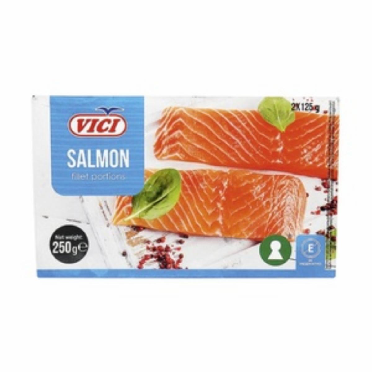 Salmón Porción Sin Piel VICI 2 x 125 g