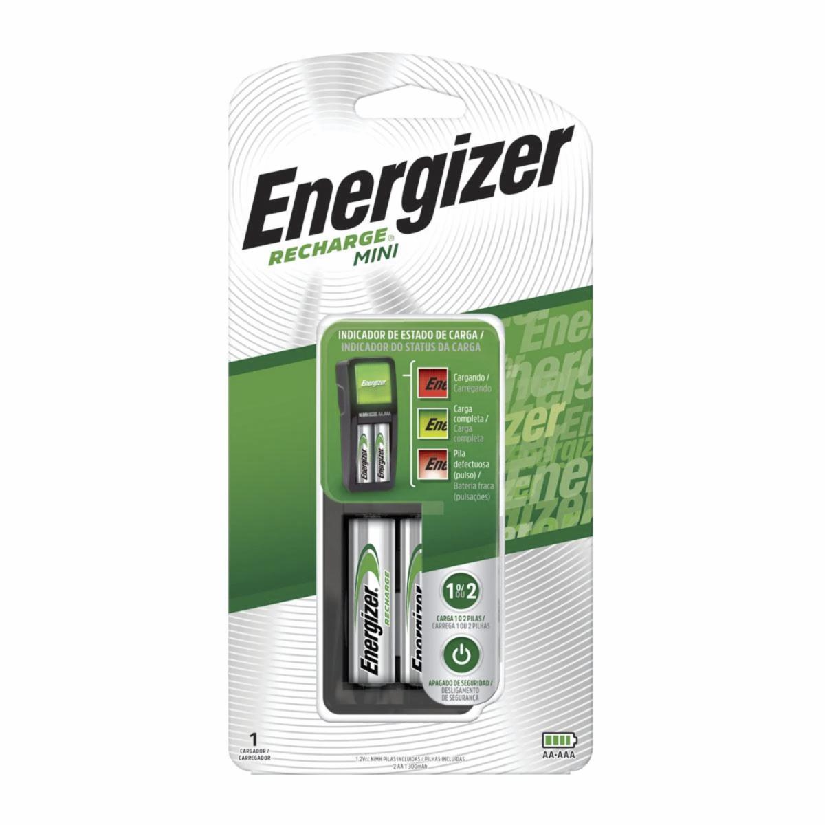 Cargador Mini ENERGIZER 2 Pilas