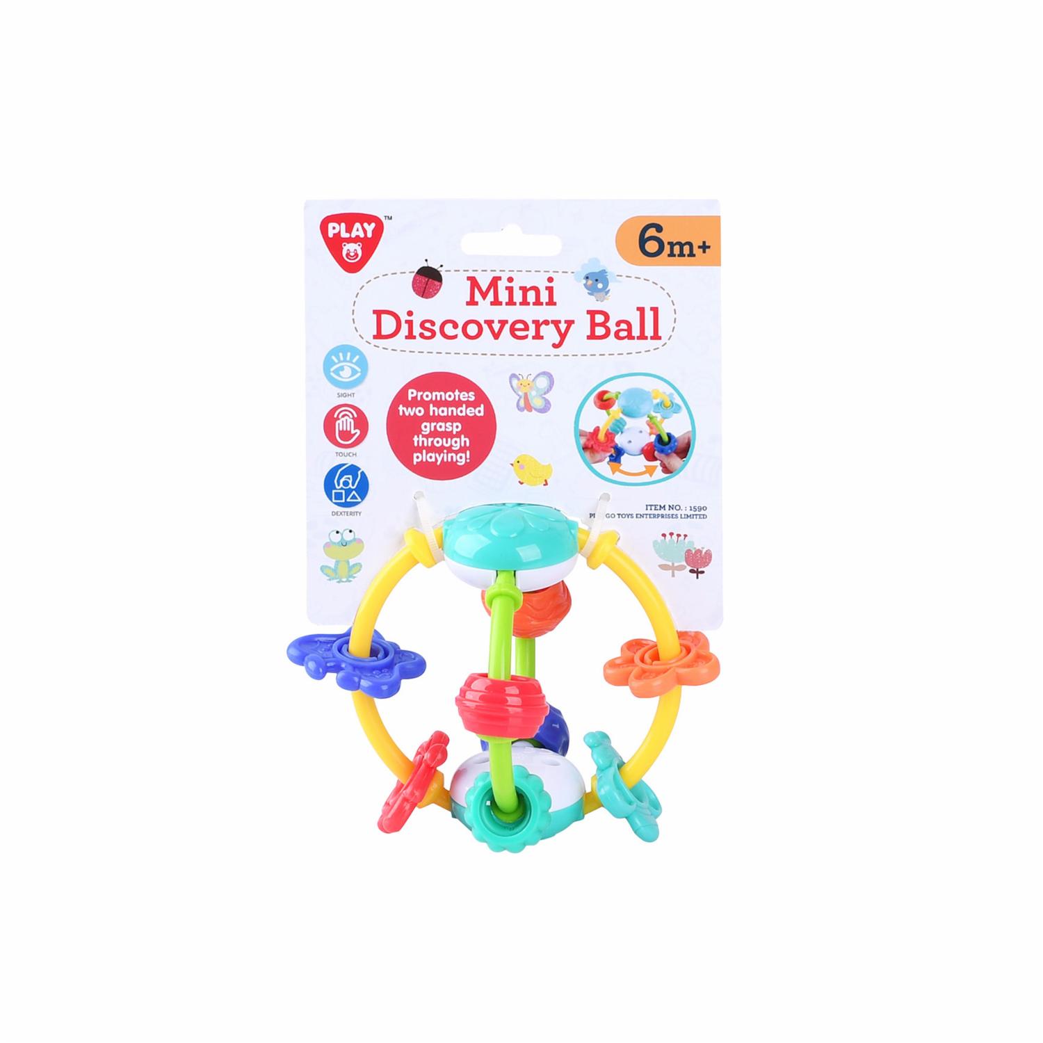 Sonajero Mini Bola De Descubrimiento PLAYGO Para Bebé