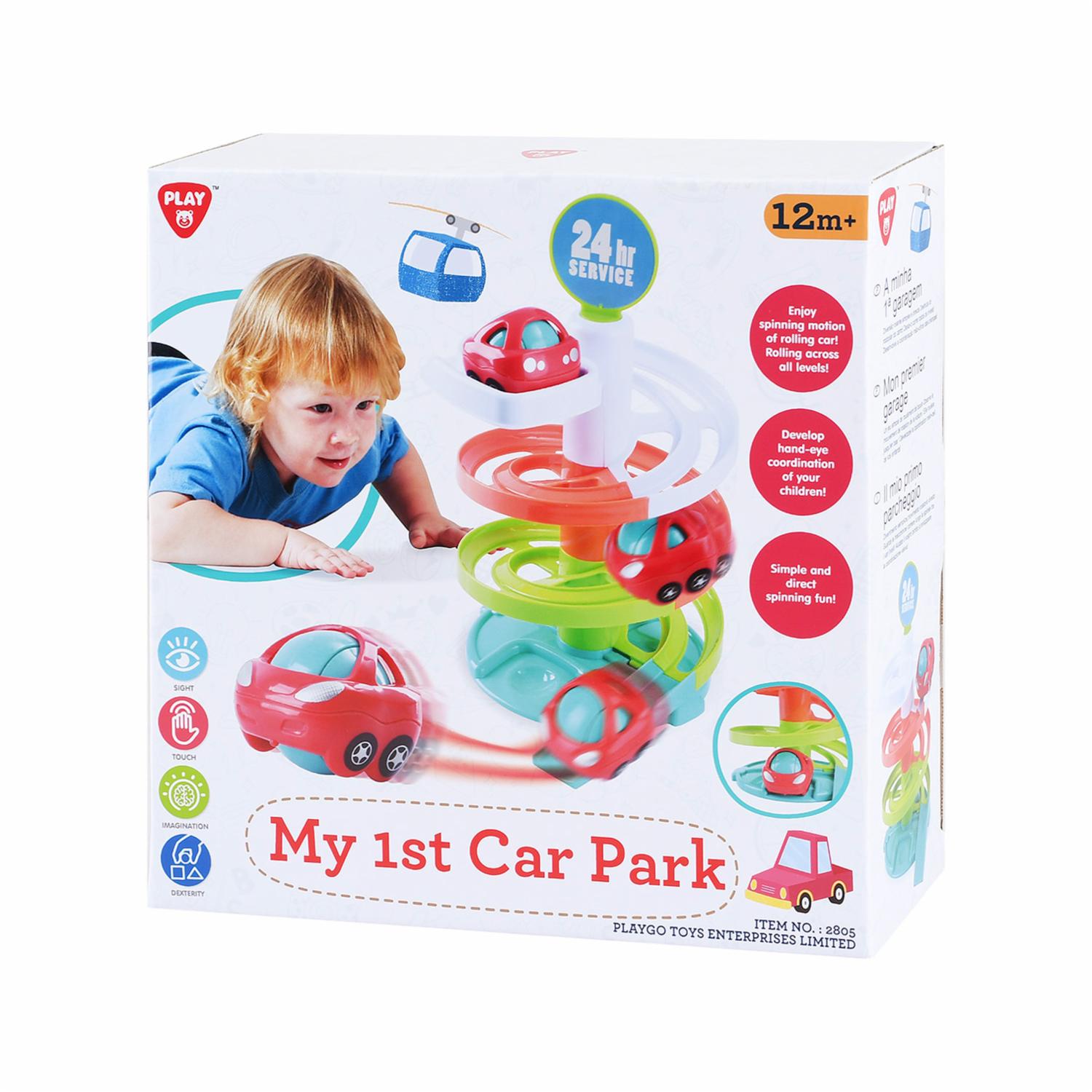 Set De Juego Mi Primer Estacionamiento PLAYGO Incluye Carrito