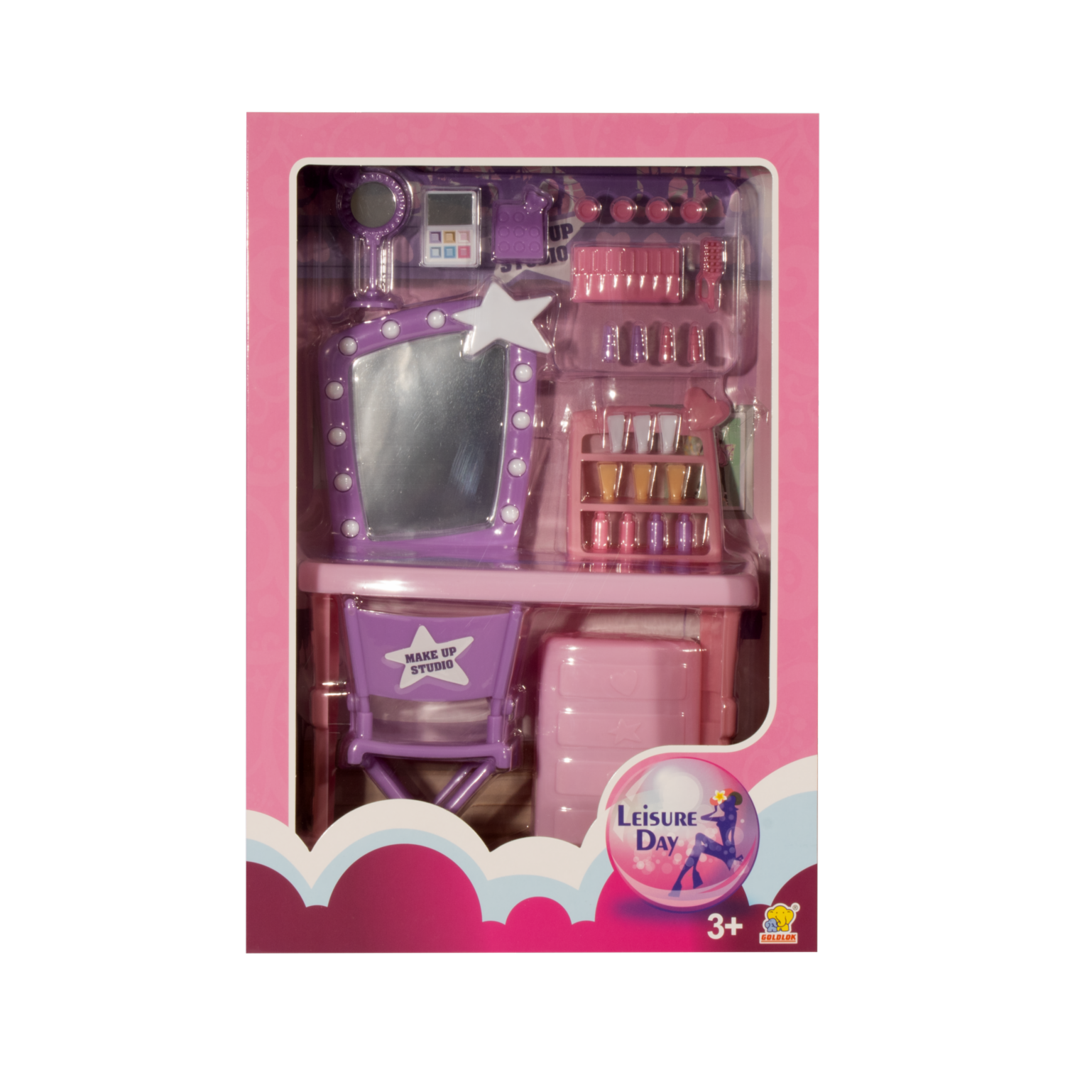 Set De Belleza Para Muñeca LEISURE DAY 27 Piezas