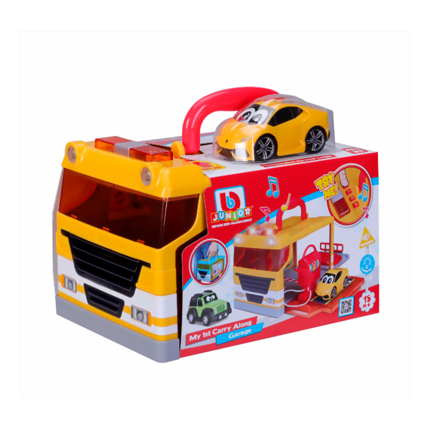 Set De Juego Mi Primer Garaje BURAGO JUNIOR Incluye Carrito