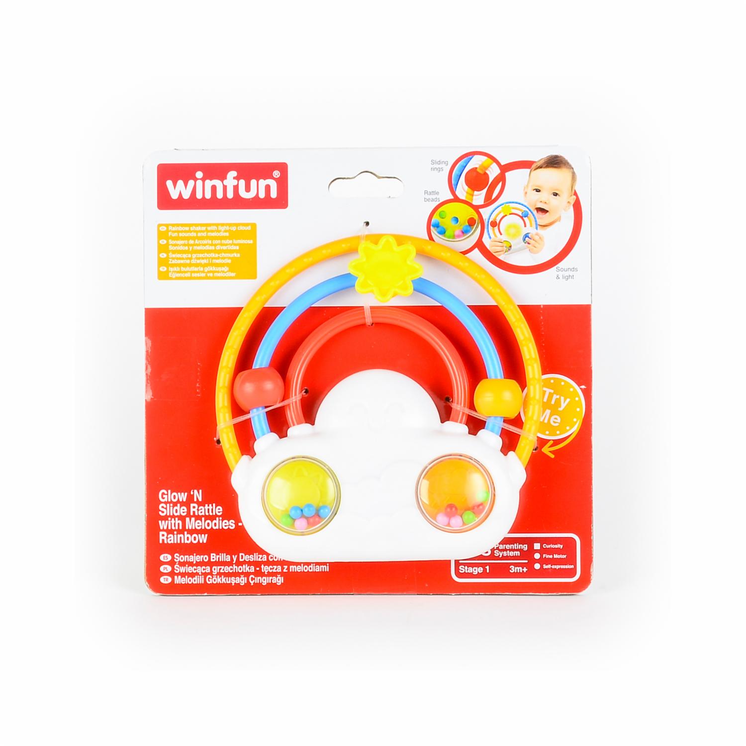Sonajero Arcoíris WINFUN Para Bebé