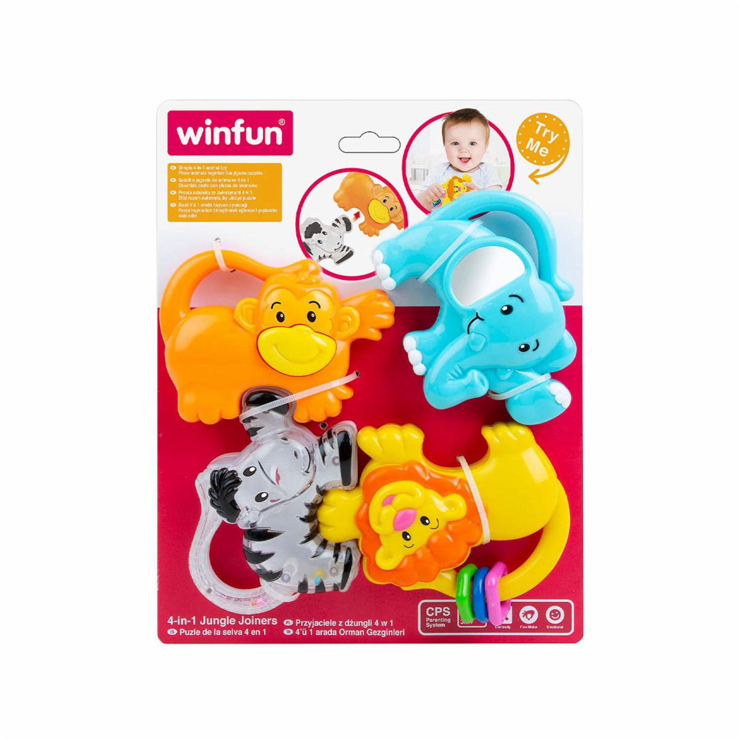 Sonajeros De La Selva WINFUN 4 Piezas