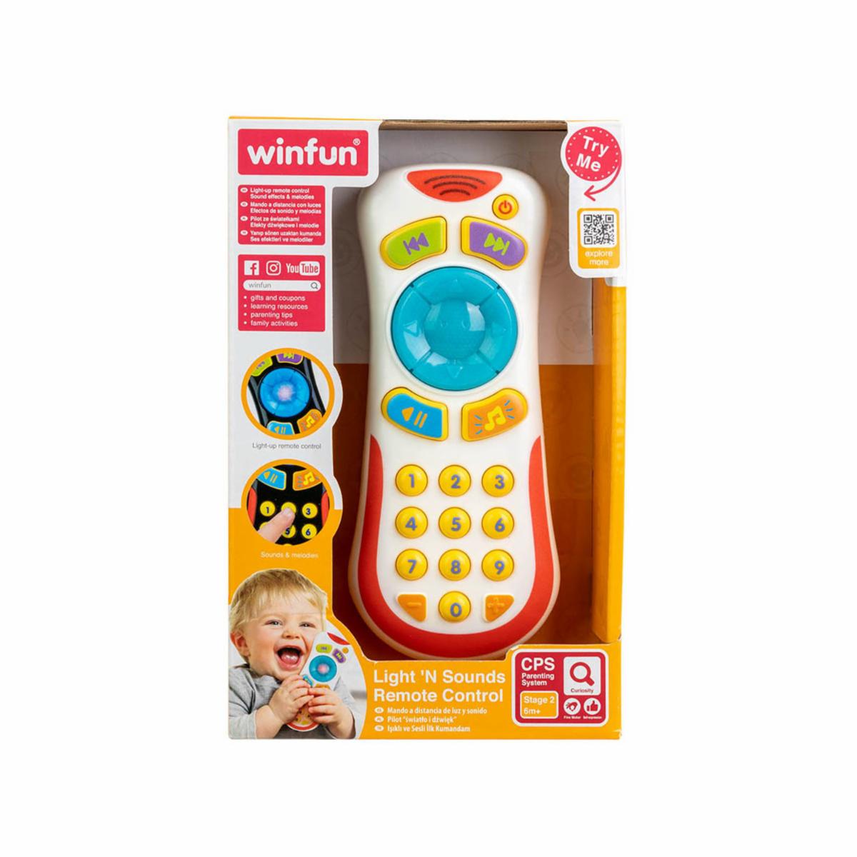 Control Remoto Con Luz Y Sonido WINFUN Para Bebé